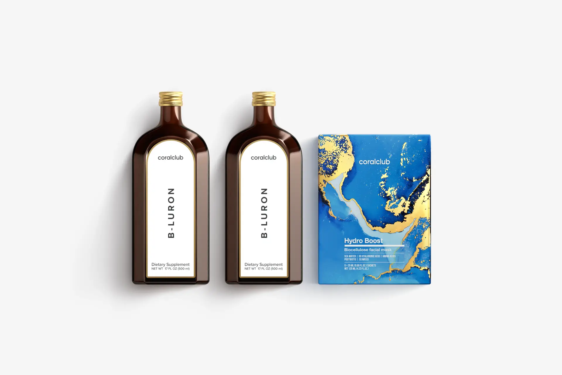 B-Luron + Hydro Boost Biocellulose Facial Mask (5 sachets)